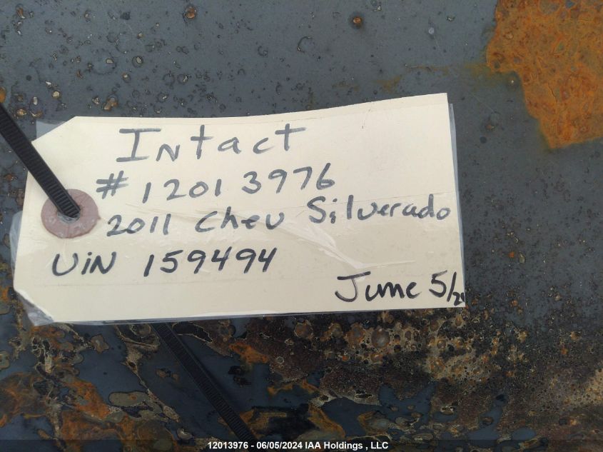 2011 Chevrolet Silverado 1500 VIN: 1GCRKPEA7BZ159494 Lot: 12013976