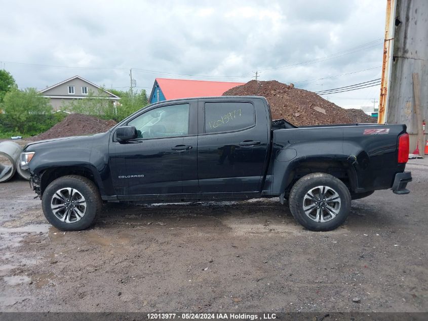 2021 Chevrolet Colorado VIN: 1GCGTDEN2M1197335 Lot: 12013977