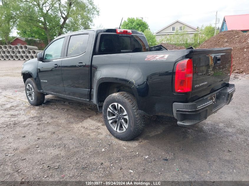 2021 Chevrolet Colorado VIN: 1GCGTDEN2M1197335 Lot: 12013977