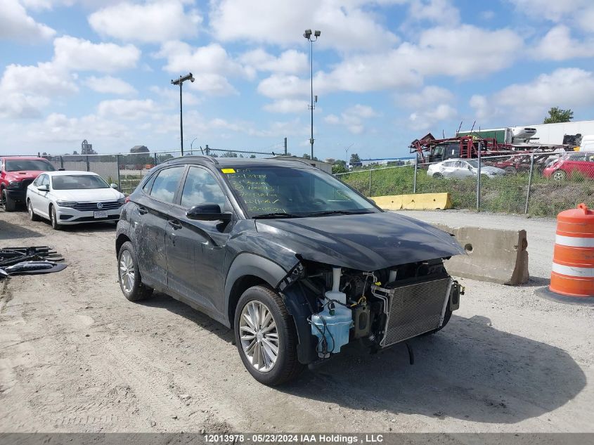 2021 Hyundai Kona Sel VIN: KM8K2CAA8MU700693 Lot: 12013978