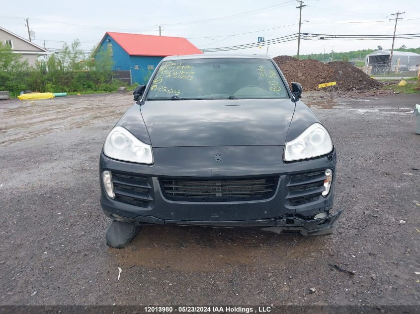 2008 Porsche Cayenne VIN: WP1AB29P78LA51773 Lot: 12013980