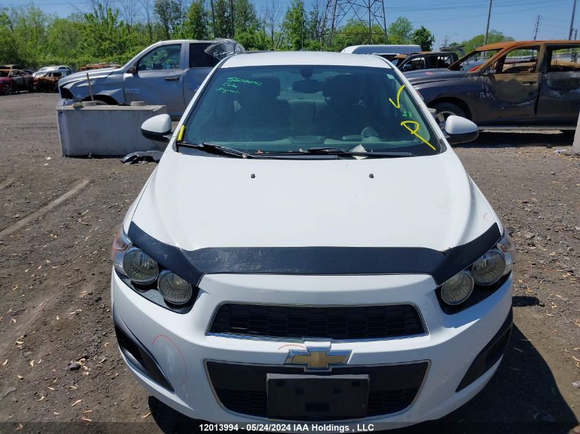 2015 Chevrolet Sonic VIN: 1G1JA5SH3F4112920 Lot: 12013994