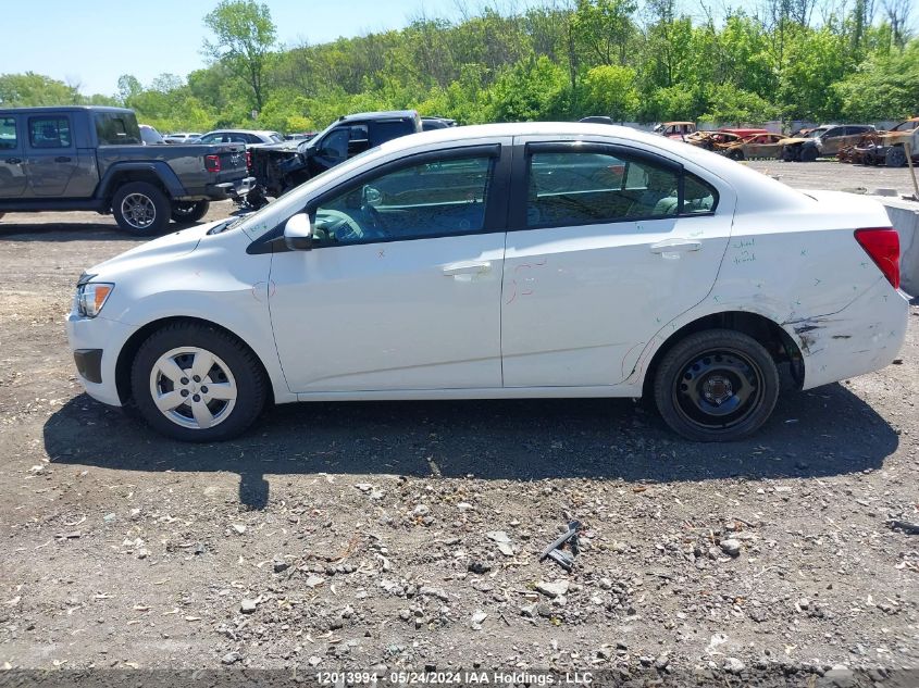 2015 Chevrolet Sonic VIN: 1G1JA5SH3F4112920 Lot: 12013994