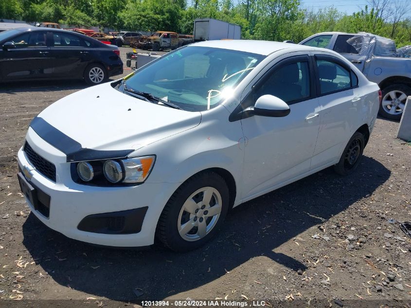 2015 Chevrolet Sonic VIN: 1G1JA5SH3F4112920 Lot: 12013994