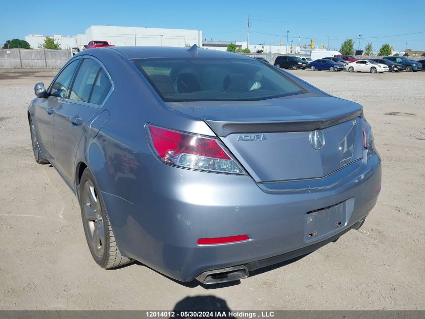 2012 Acura Tl VIN: 19UUA9F59CA800673 Lot: 12014012