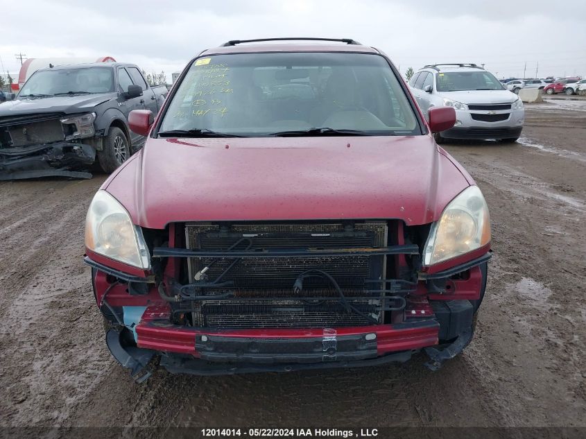 2004 Honda Pilot VIN: 2HKYF18484H000853 Lot: 12014014