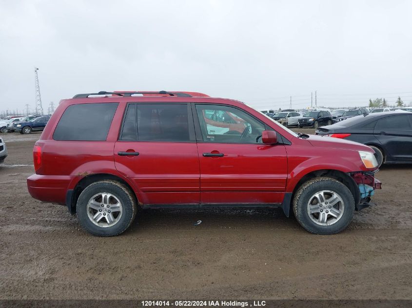 2004 Honda Pilot VIN: 2HKYF18484H000853 Lot: 12014014