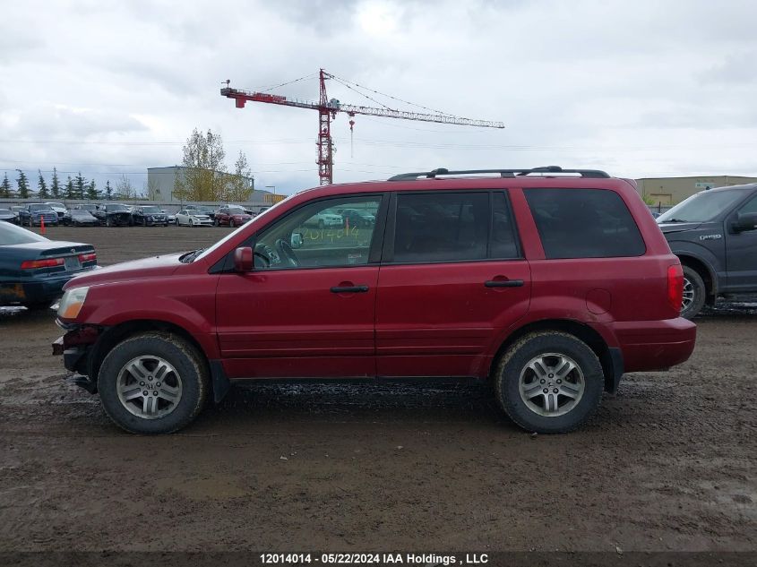 2004 Honda Pilot VIN: 2HKYF18484H000853 Lot: 12014014