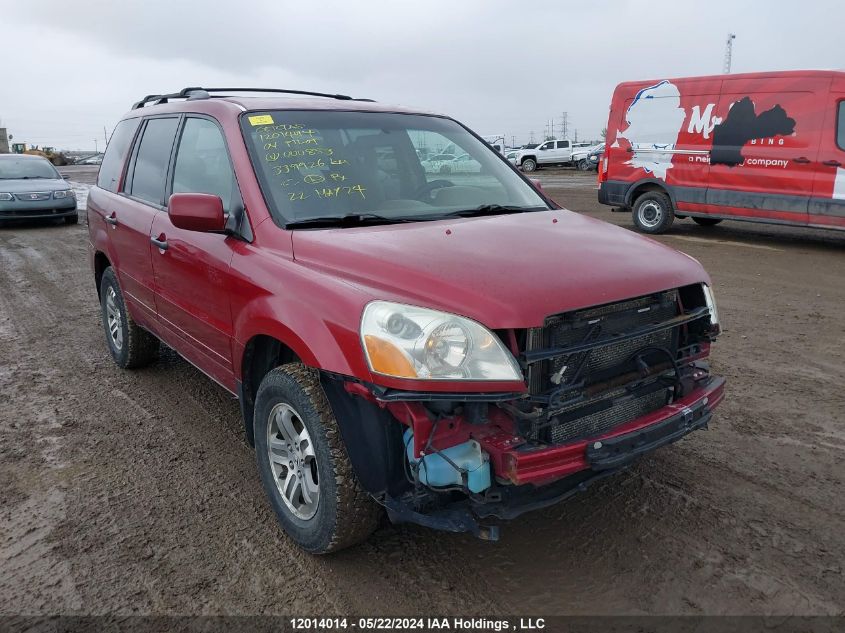 2004 Honda Pilot VIN: 2HKYF18484H000853 Lot: 12014014