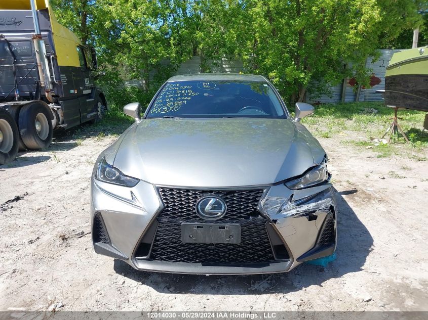 2017 Lexus Is 350 VIN: JTHCE1D22H5013815 Lot: 12014030