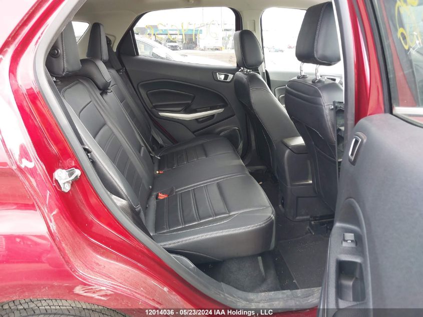 2020 Ford Ecosport Titanium VIN: MAJ6S3KLXLC386982 Lot: 12014036