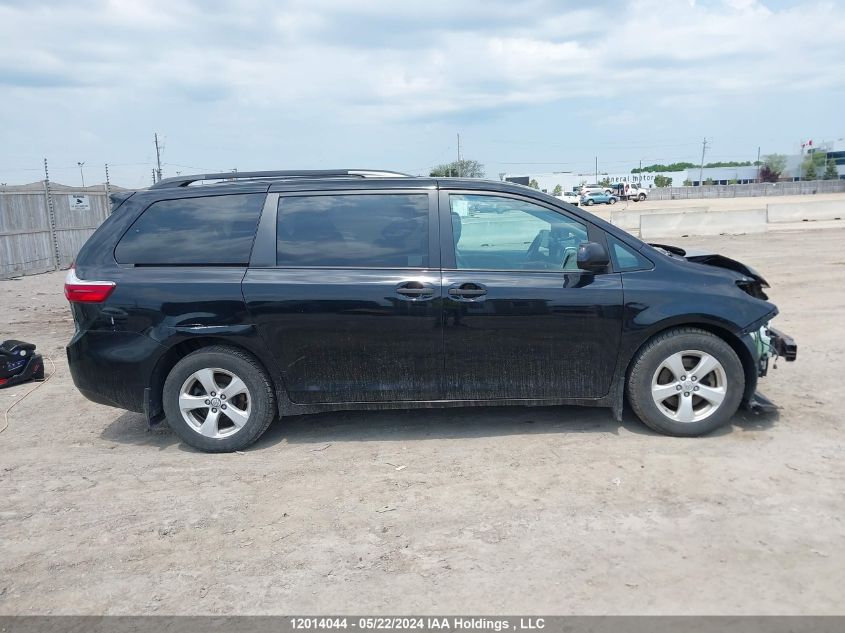 2017 Toyota Sienna 7 Passenger VIN: 5TDZZ3DC8HS841995 Lot: 12014044