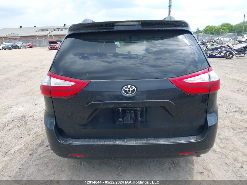 2017 Toyota Sienna 7 Passenger VIN: 5TDZZ3DC8HS841995 Lot: 12014044