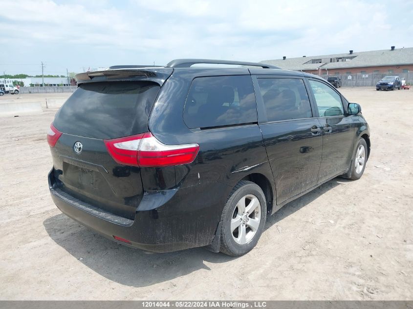 2017 Toyota Sienna 7 Passenger VIN: 5TDZZ3DC8HS841995 Lot: 12014044