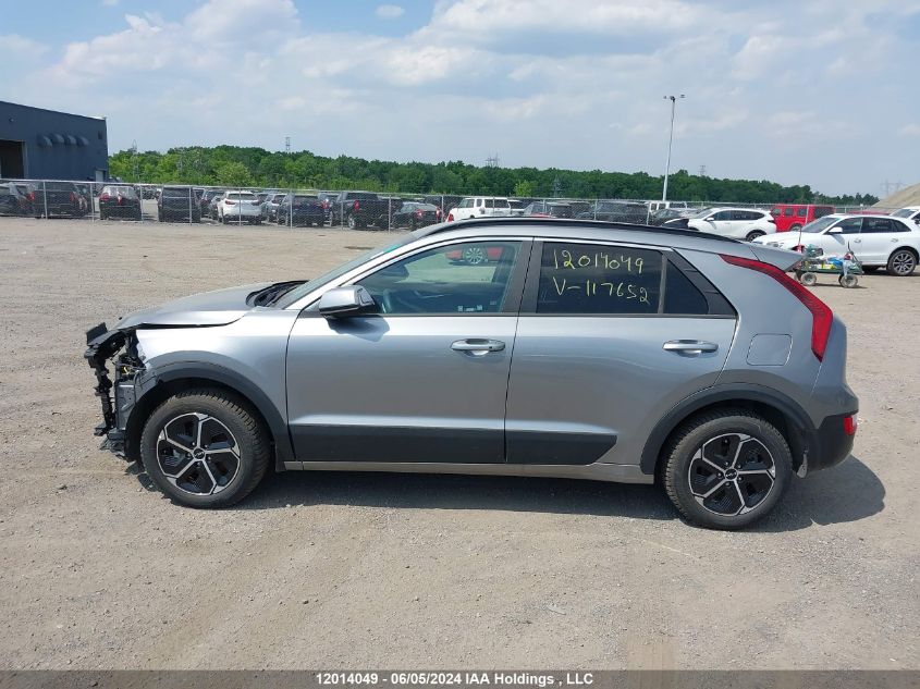 2023 Kia Niro VIN: KNDCR3LE0P5117652 Lot: 12014049