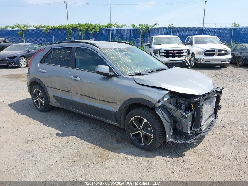 2023 Kia Niro VIN: KNDCR3LE0P5117652 Lot: 12014049