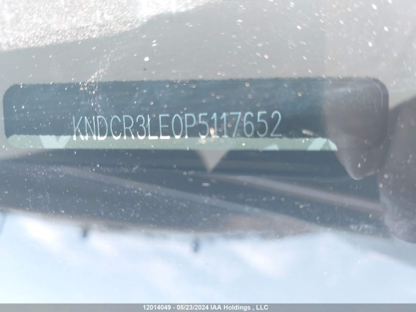 2023 Kia Niro VIN: KNDCR3LE0P5117652 Lot: 12014049