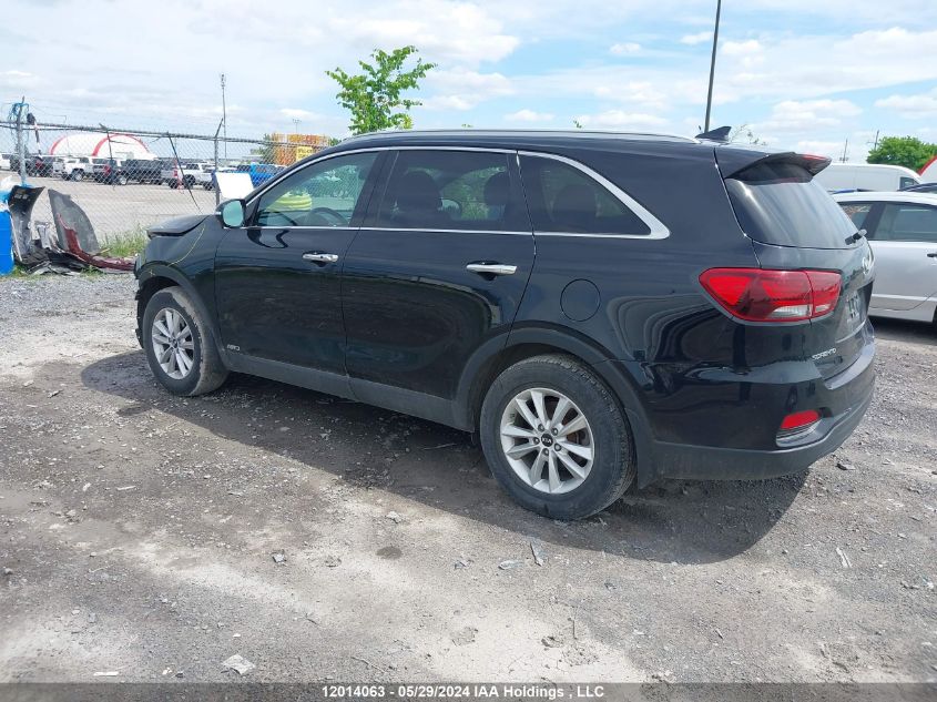 2019 Kia Sorento Lx/S VIN: 5XYPGDA5XKG579927 Lot: 12014063