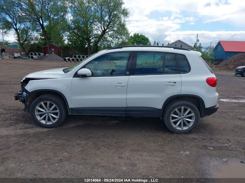 2017 Volkswagen Tiguan Wolfsburg VIN: WVGNV7AX5HW507184 Lot: 12014064