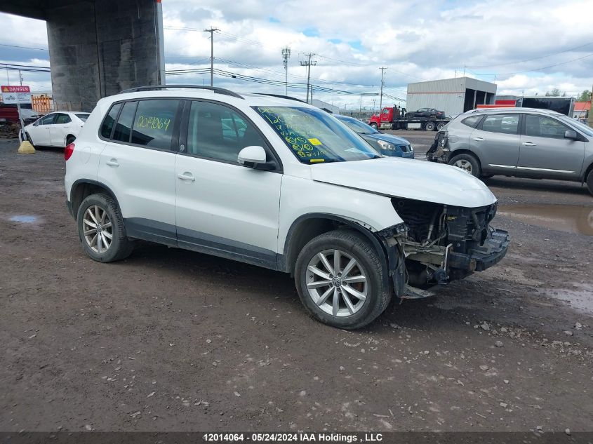 2017 Volkswagen Tiguan Wolfsburg VIN: WVGNV7AX5HW507184 Lot: 12014064