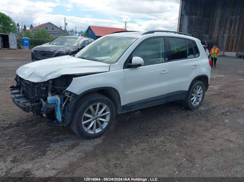 2017 Volkswagen Tiguan Wolfsburg VIN: WVGNV7AX5HW507184 Lot: 12014064