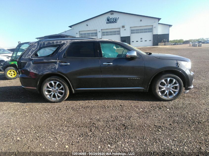 2016 Dodge Durango Citadel VIN: 1C4SDJET9GC449420 Lot: 12014065