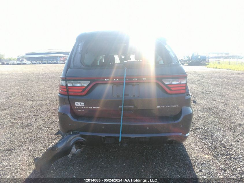 2016 Dodge Durango Citadel VIN: 1C4SDJET9GC449420 Lot: 12014065