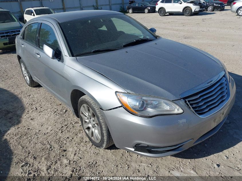 2013 Chrysler 200 Lx VIN: 1C3CCBAB7DN609079 Lot: 12014072