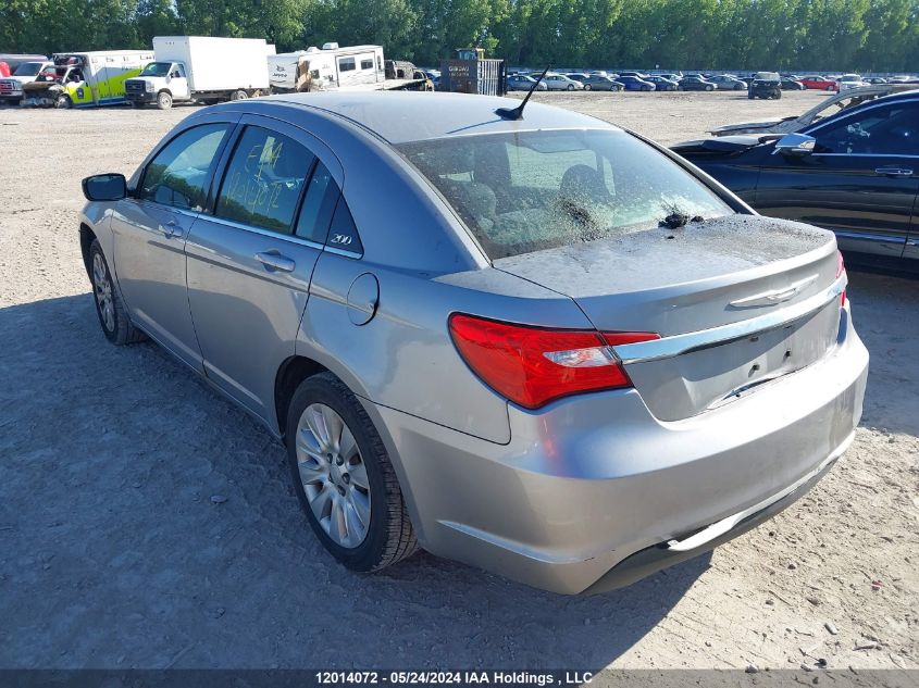 2013 Chrysler 200 Lx VIN: 1C3CCBAB7DN609079 Lot: 12014072