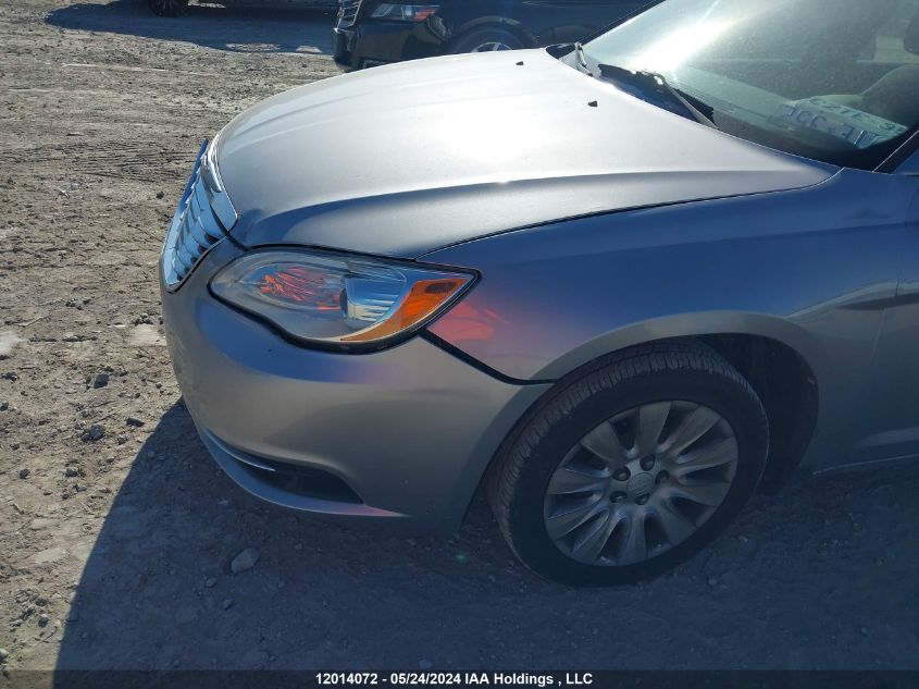 2013 Chrysler 200 Lx VIN: 1C3CCBAB7DN609079 Lot: 12014072