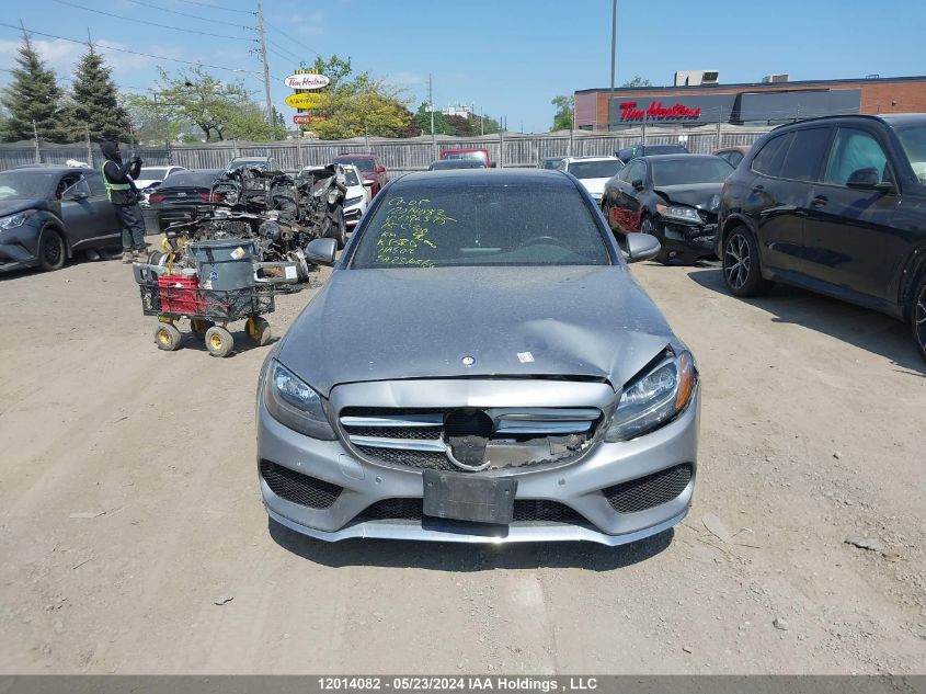 2015 Mercedes-Benz C-Class VIN: 55SWF4KB2FU096575 Lot: 12014082