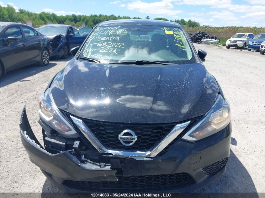 2017 Nissan Sentra VIN: 3N1AB7AP9HL682722 Lot: 12014083