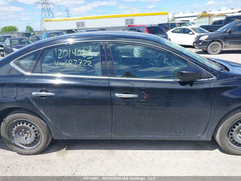 2017 Nissan Sentra VIN: 3N1AB7AP9HL682722 Lot: 12014083