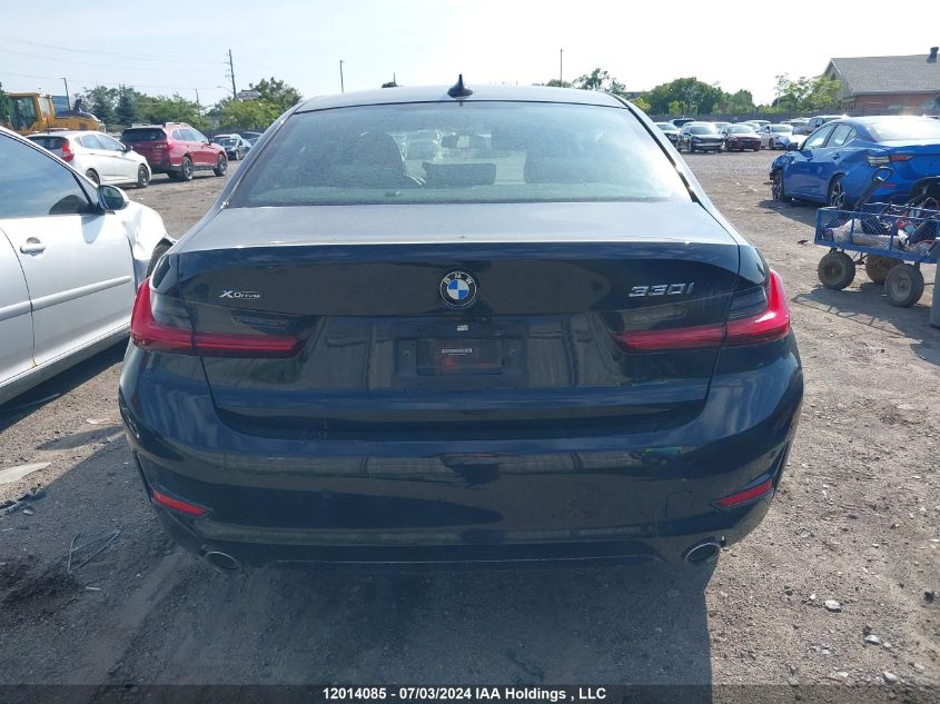 2019 BMW 3 Series VIN: WBA5R7C55KAJ82848 Lot: 12014085