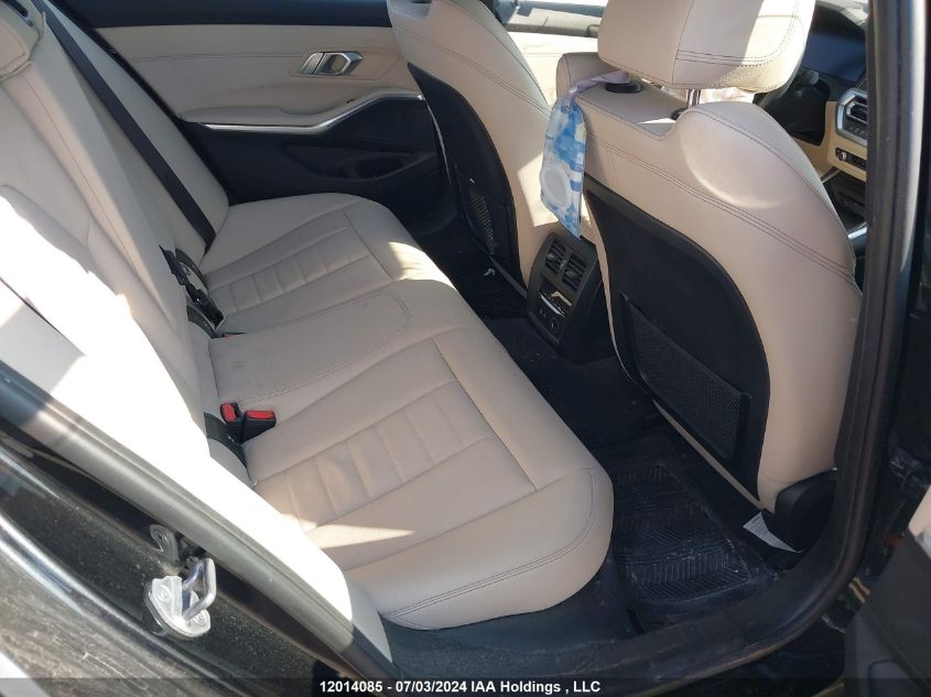 2019 BMW 3 Series VIN: WBA5R7C55KAJ82848 Lot: 12014085