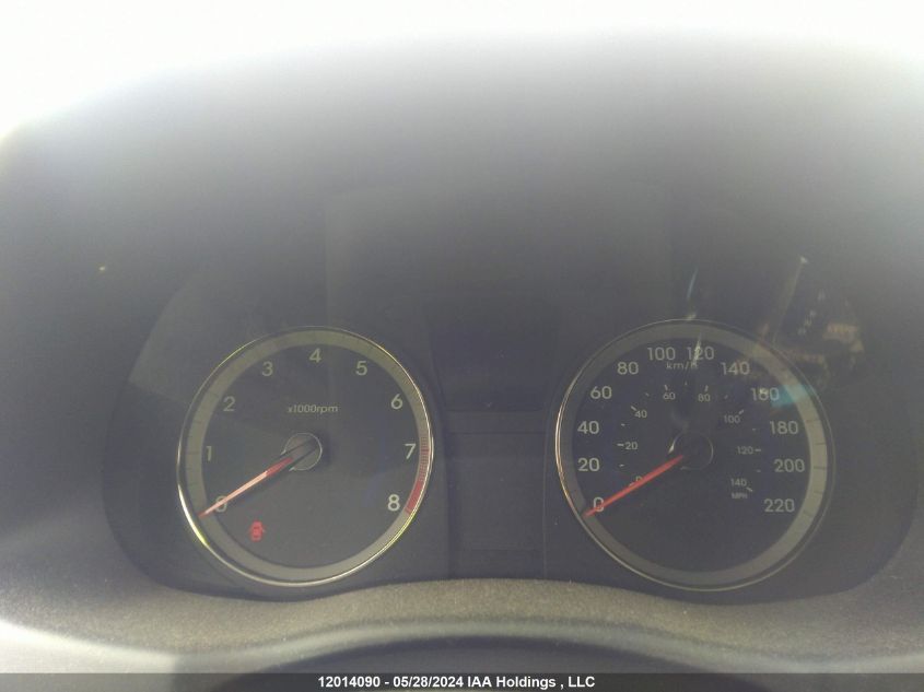 2013 Hyundai Accent Gls/Gs VIN: KMHCT5AE7DU112638 Lot: 12014090