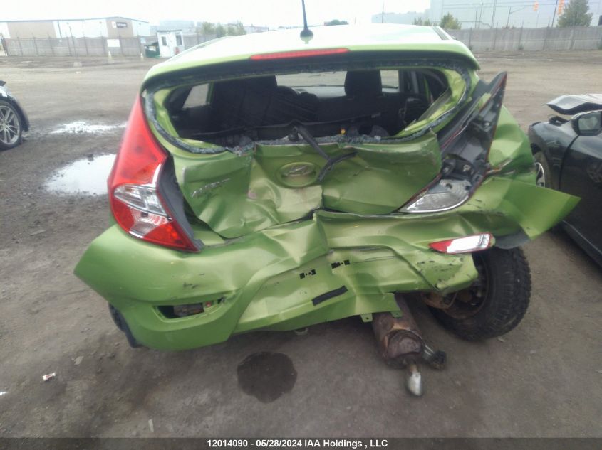 2013 Hyundai Accent Gls/Gs VIN: KMHCT5AE7DU112638 Lot: 12014090