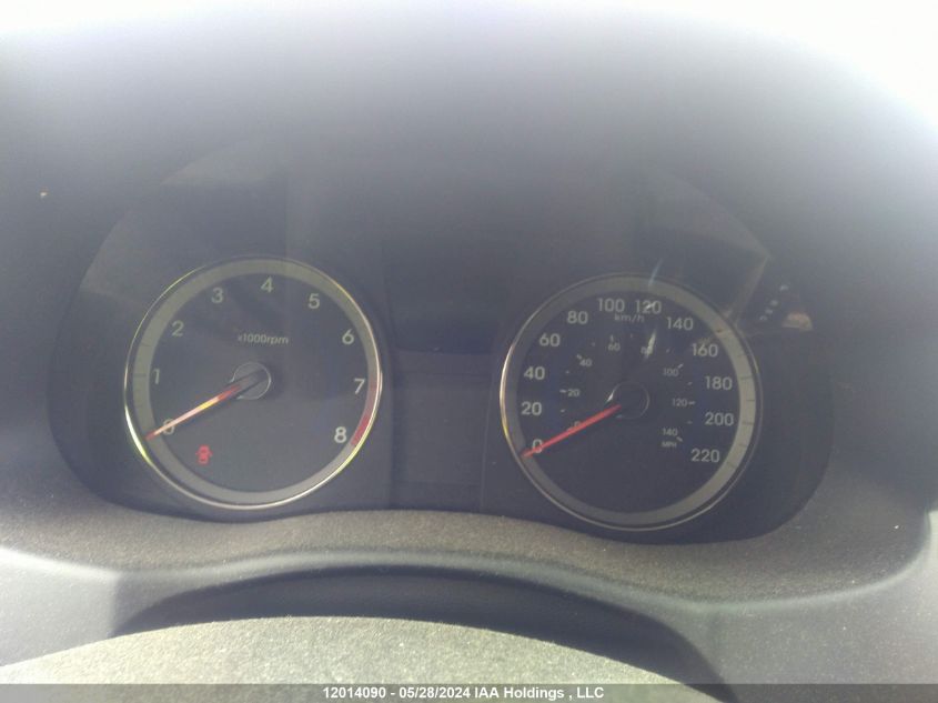 2013 Hyundai Accent Gls/Gs VIN: KMHCT5AE7DU112638 Lot: 12014090