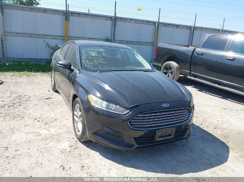 2016 Ford Fusion Se VIN: 3FA6P0H75GR362851 Lot: 12014092