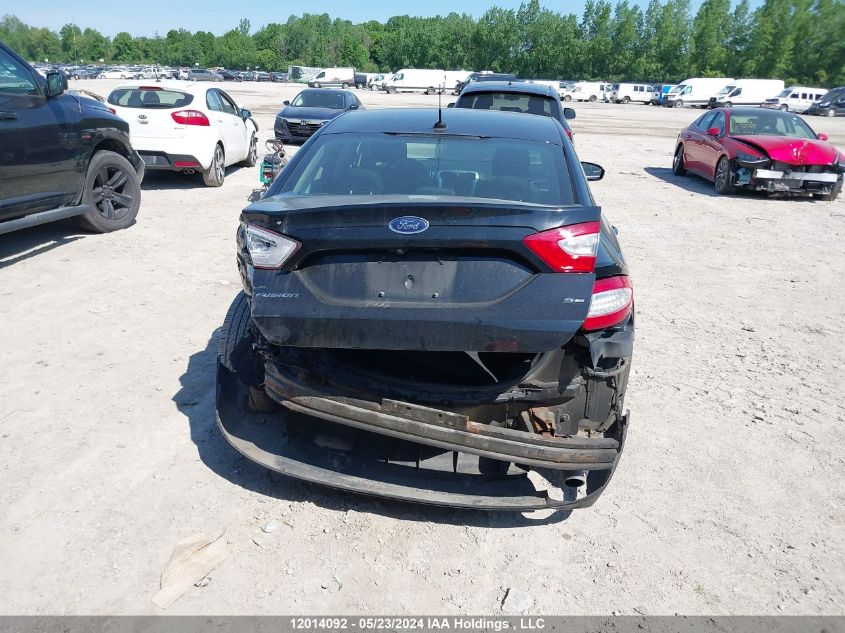 2016 Ford Fusion Se VIN: 3FA6P0H75GR362851 Lot: 12014092