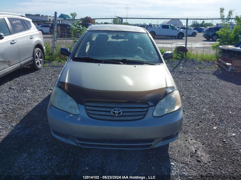 2003 Toyota Corolla VIN: 2T1BR32E43C768079 Lot: 12014102