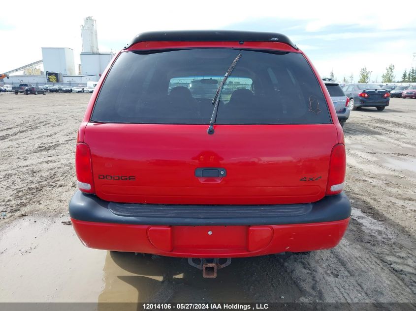 2000 Dodge Durango VIN: 1B4HS28N2YF181813 Lot: 12014106