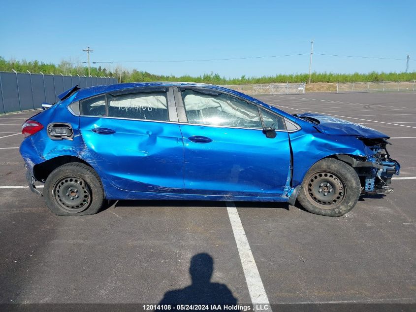 2017 Chevrolet Cruze VIN: 3G1BE6SM9HS506615 Lot: 12014108