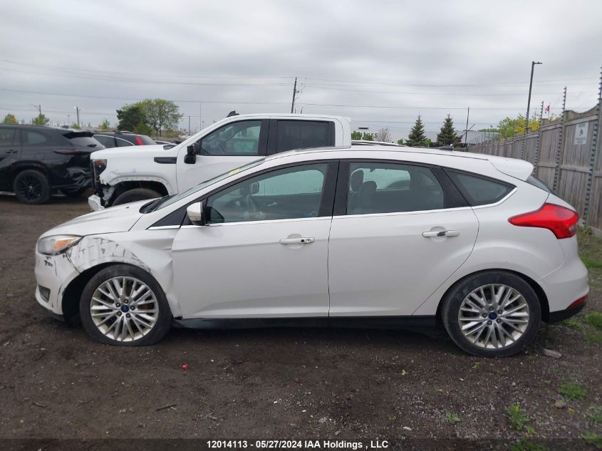 2016 Ford Focus Titanium VIN: 1FADP3N23GL334482 Lot: 12014113