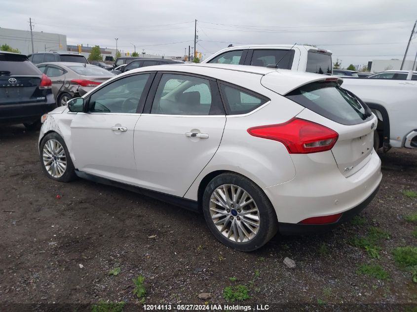 2016 Ford Focus Titanium VIN: 1FADP3N23GL334482 Lot: 12014113