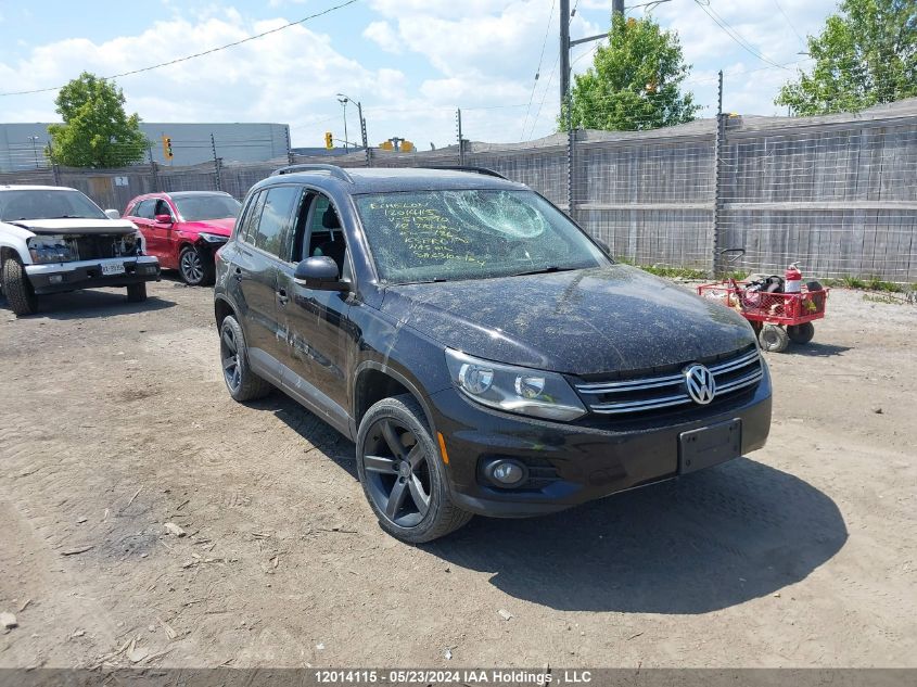 2012 Volkswagen Tiguan S/Se/Sel VIN: WVGAV7AX2CW515590 Lot: 12014115