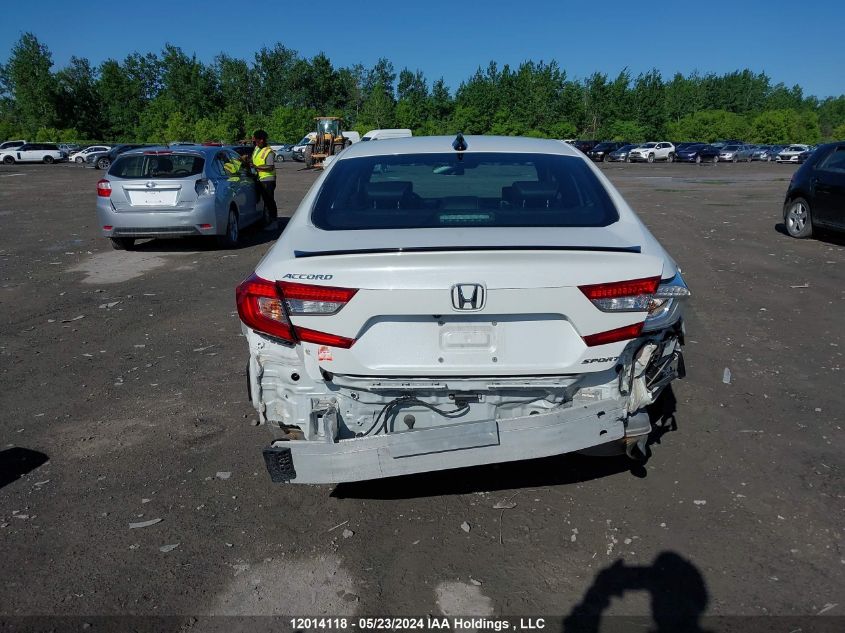 2022 Honda Accord VIN: 1HGCV1F33NA802132 Lot: 12014118