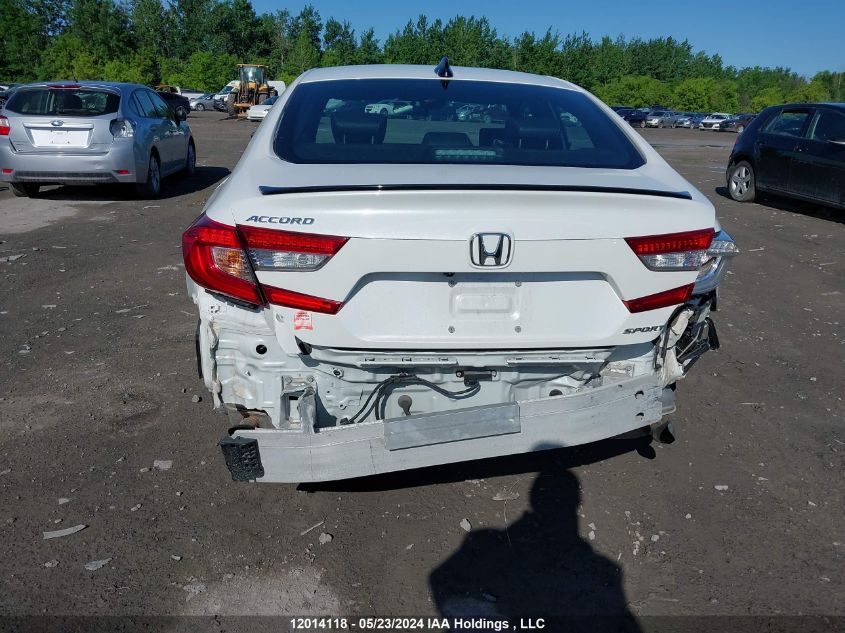 2022 Honda Accord VIN: 1HGCV1F33NA802132 Lot: 12014118