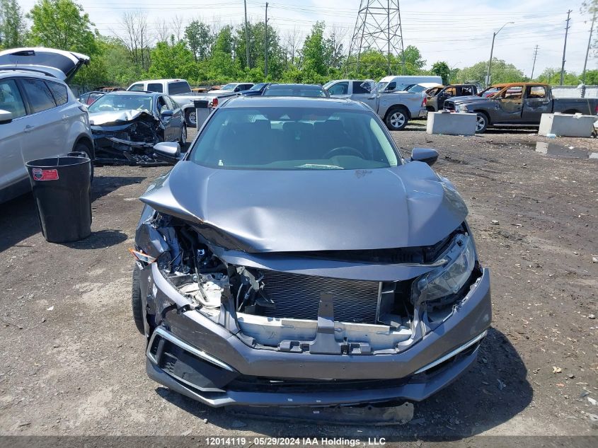 2020 Honda Civic Ex 4Dr VIN: 2HGFC2F76LH016951 Lot: 12014119