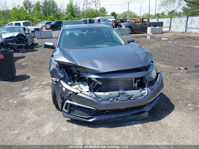 2020 Honda Civic Ex 4Dr VIN: 2HGFC2F76LH016951 Lot: 12014119